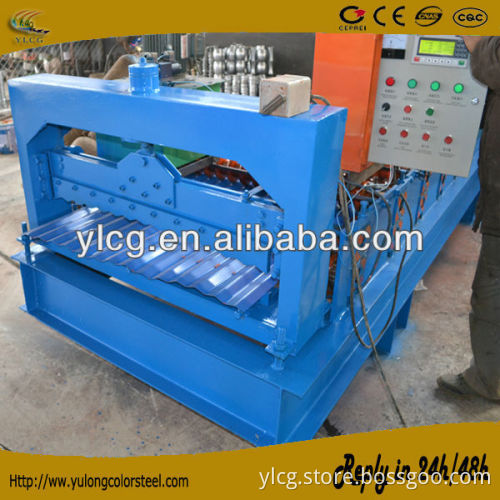 850 corrugated roof sheet roll forming machine